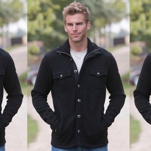 Kuhl Zip / button Merino Sweater Jacket